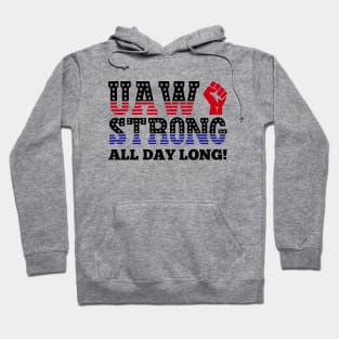 UAW Strike Red Tee United Auto Workers Union UAW Strong Hoodie